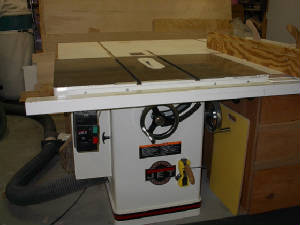 Cabinetsaw & Outfeed table